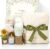 Get Well Gifts for Women Care Package – Surgery Recovery & Chemo Comfort Box, Feel Better Basket for Her After Miscarriage or Illness,Surgery Cancer, Encouraging Self-Care Gift(Green White)