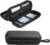 ProCase 2-Layer Hard Pencil Case, Large Capacity Storage Box Pouch, Black