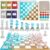 Resiners Chess Resin Mold Set, 3D Silicone Chess Checkers & Chess Board