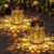 BABINETO 2Pack Solar Flame Lantern