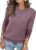 SAMPEEL Womens Crew Neck Sweaters