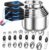 VFUNI Magnetic Measuring Cups and Spoons Set
