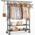 WATIOWL Portable Clothes Rack Rolling Garment Rack