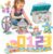 DIYBee Building Blocks for Toddlers and Kids, 200 Pcs Toy Building Sets, STEM Educational Building Blocks Set for Kids with Storage Box, Ideal STEM Gift for Boys & Girls
