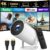 TELONIXIUM 1080P Projector with Carrying Case