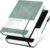 CAGIE 2 Pack Notebooks Journals for Women Men Hardcover A5 Leather Journals for Writing Thick Diary, Green & Black