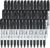Lelix 42 Pack Black Dry Erase Markers Chisel Tip, Bulk Whiteboard Markers for School, Office Supplies, Perfect for Writing on White Board, Mirror,Calender
