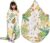 Hooded Bath Towels for Kids, Kids Toddler Beach Towels Poncho Girls Boys, 45″ x 45″ Large Size 100% Cotton Muslin Towels, Absorbent Six-Layer Quick Dry Wrap, Perfect for Pool Swim (Jungle Pattern)