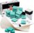 UPGREY Dry Erase Boards, Small Whiteboard 20 Pack 9″X12″ Double-Sided Mini Whiteboards for Kids Lapboards with 24 Pens+24 Erasers+24 Pen Clips for Students, Teachers, Class, Office