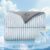 BEDSMILE Striped Cooling Comforter