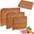 Wood Cutting Board Set