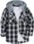 SWISSWELL Mens Flannel Hoodie Shirts