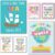 Hadley Designs 6 Social Studies Classroom Decorations – US History Posters for Elementary, Middle School and High School, Durable World History Wall Art for Teachers – Pastel Classroom Decor