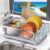 Dish Drying Rack -304 Stainless Steel Dish Rack for Kitchen Counter | Dish Drainer with Cutlery Knife Fork & Cup Rack, Auto-Drain to Sink, Gift for Wife Mothers Her, Home & Family Gadgets, Silver