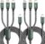 Travel Multi Charging Cable with Type C/iP/Micro USB Cable 2 Pack