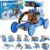 Sillbird Solar Building Robot Kit 12-in-1 STEM Gift for Boys Ages 8-13