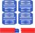 2 Lane Track Spacers Compatible with Hot Wheels, Racetrack Connectors, 4 Pack