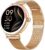 TOOBUR Smart Watch for Women with Two Bands, 40mm HD Smartwatch, Compatible with Android & iOS, Answer/Make Calls, Fitness Watch with Step/Sleep/HR Tr