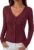 MASCOMODA Womens Fitted Lightweight Cardigan Button Sweaters