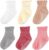 HENLAND-JUMP 6 Pairs Toddler Ruffle Socks