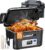 Cordless Electric Lunch Box Rechargeable, 1.5L Heated Lunch Box Cordless for Men & Adults – 27000mAh Portable Self-Heating Food Warmer with Insulated Bag, Stainless Steel Leakproof, 220°F, Black