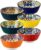 vancasso 26 Oz Ceramic Cereal Bowls Set of 6, Bohemian Soup Salad Bowls | Microwave and Dishwasher Safe, Handcrafted Bohemian Design with Vibrant Glaze, Versatile for Soup, Salad, Pasta, Cereal