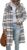 PRETTYGARDEN Plaid Shacket Jacket Flannel Shirts