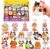FUNNYB&G Cat Squishy Toys for Kids – 24 Pack Squishies Toy Party Favors Small Bulk Goodie Bag Stuffers Classroom Prizes Birthday Gifts for Boys Girls Toddler Slow Rising Squeeze Toy
