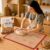 Silicone Baking Mat with 10 Recipes, Extra Thick Silicone Mats for Baking, Non Stick Pastry Mat for Rolling Dough, Silicone Macaron Baking Mat for Cookie,Bread,Pizza,Fondant Mat, O