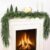 TOWPONICS 2Pcs 6Ft Christmas Garland