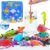 Color Changing No Hole Bath Toys with 2 Glow in The Dark Toys & Bath Book | Bath Toys for Kids Toddlers, Color Changing Squishy Sea Animal Bathtub Toys, Water Table Toys Sea Creatures Fish Toys