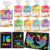 FEREDO KIDS 16 Pack Rainbow Scratch Notebook Art Party Favors for Kids