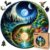 LEOGOR Wooden Jigsaw Puzzles for Adults 200 Pieces (11.6 × 11.5 in), Yin Yang Puzzle, Extra-Thick 5mm Round Wood Puzzle with Unique Shapes, Relaxing, Artistic Gift for Adults and Teens