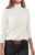 ANRABESS Womens Turtleneck Wool Blend Lightweight Sweaters