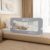 HOMEAL Bed Rail for Toddlers，47″ x 26″ Grey, Long Tall Foldable Baby Bed Rail Guard for Easy Use and Storage, U-Shaped Base Width Increased by 4″, Suitable for Twin, Full, Queen, King Size Bed