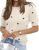APROLIVE Womens Short Sleeve Sweater