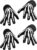 CROSSFINGERS Skeleton Gloves 2 Pairs