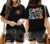 Teacher Shirt Women: Cool Teachers Club T-Shirt Teacher Letter Print Shirt Cute Teachers Gifts Tee Tops(Black, XX-Large)