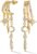 MUMREUES Gold Earrings for Women
