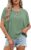 ANGASHION Short Sleeve Top