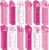 Kosiz 120 Pcs Breast Cancer Awareness Bookmarks Ruler Bulk Gifts Pink Ribbon Bookmarks Ruler Hope Butterfly Heart Inspirational Gifts Book Markers for Women Lovers Breast Cancer Supplies