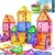 Magnetic Tiles Toddler Toys Magnetic Building Blocks for Kids Ages 3-12 STEM Educational Toys for Girls & Boys Sensory Toys for Kids with Autism Classroom Must Haves Outdoor Toys