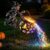 NELIANGIA Halloween Witch Cauldron Garden Light