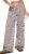 ANRABESS Gingham Striped Boxer Pants