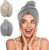 YFONG 2 Pack Microfiber Hair Towel Wrap