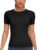 Seamless Workout Tops for Women Short Sleeve Breathable Athletic Shirt