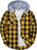 ZITY Men’s Flannel Hoodie Shirts Casual Button Down Long Sleeve Plaid Shirt