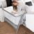 Beberoad Love Lightweight Portable Baby Bassinet Beside Sleeper, Light Gray