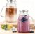 2 Pack Glass Pitcher with Lid and Handle for Fridge, Iced Tea and Coffee Carafe Beverage Serveware, 2 Liters/68 oz Heat Resistant Borosilicate Water Jug for Hot/Cold Drinks