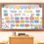 This is Your Year Bulletin Board Set Classroom Decoration Welcome Back to School Composition Bulletin Board Inspirational Cutout for Back to School Classroom Office Chalkboard Wall Decor